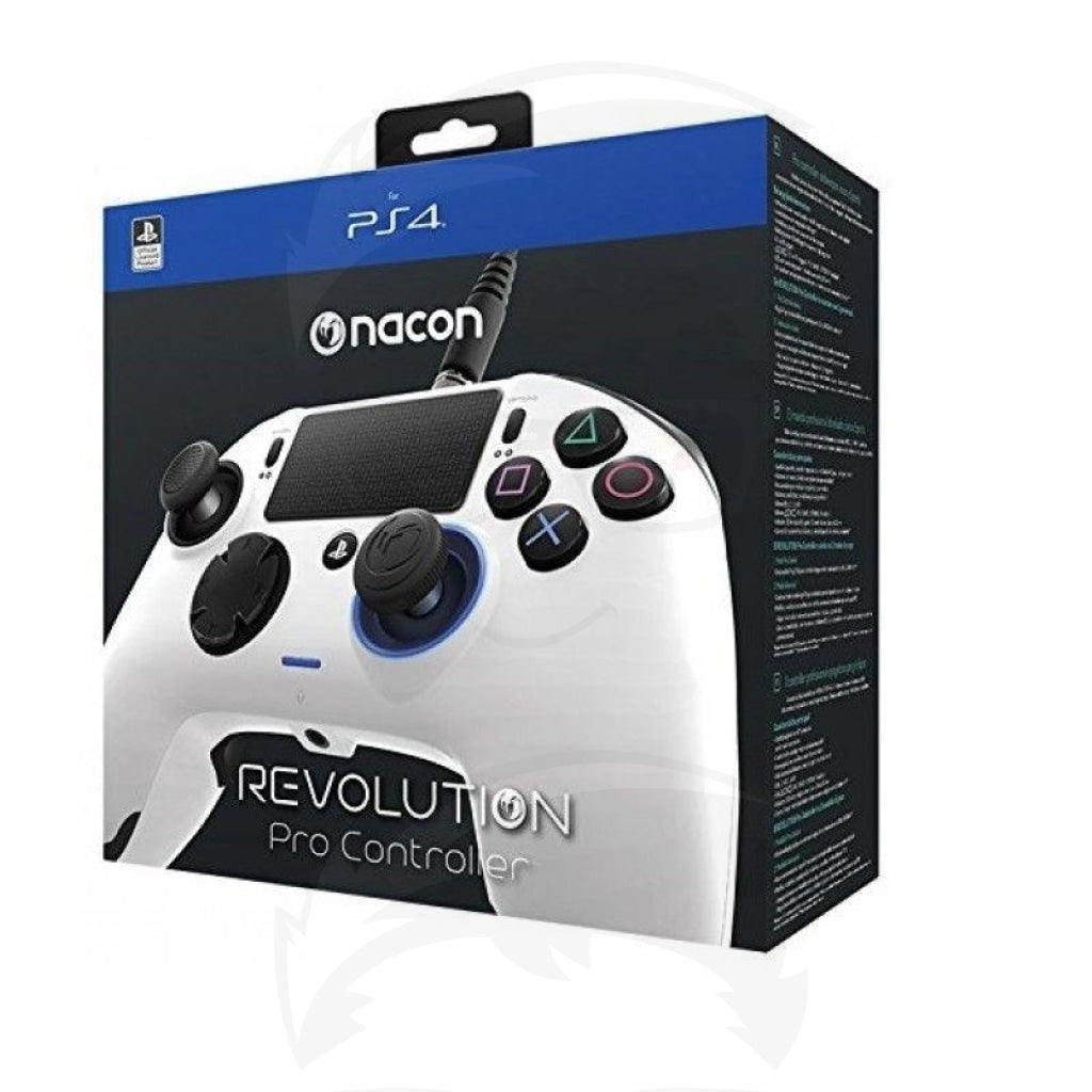 PS4 controller nacon White Color - PlayStation 4 PS4 controller nacon White Color - PlayStation 4